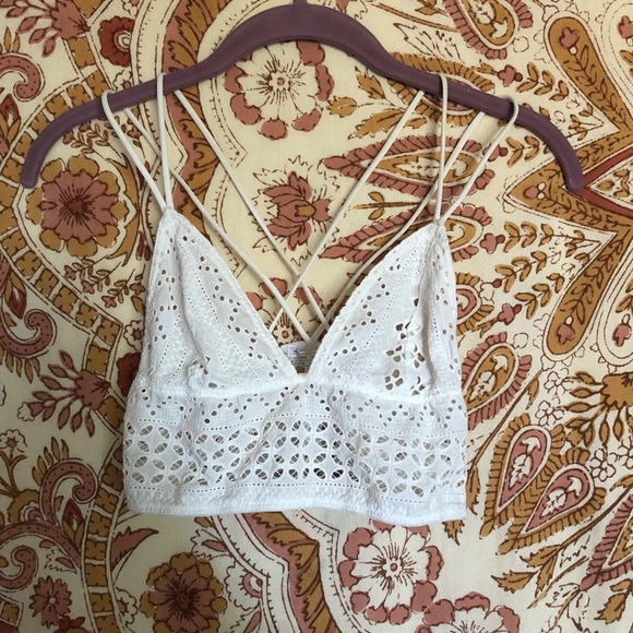 Urban Outfitters Other - Eyelet Strappy Bralette